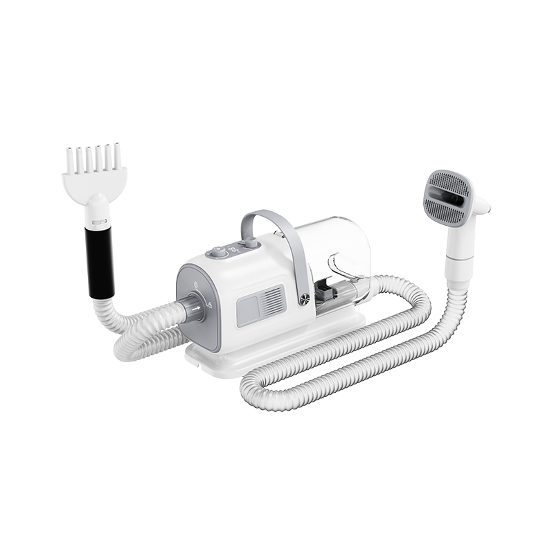 Urządzenie typu „wszystko w jednym” do odsysania i dmuchawy do sierści zwierząt domowych