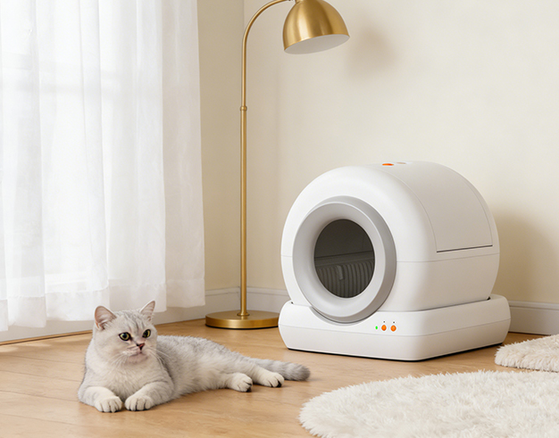 Produkt do toalety dla kota