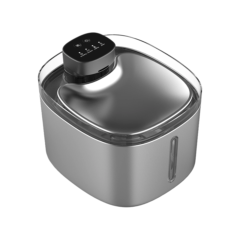 MAS-1009 Inteligentna fontanna dla zwierząt o pojemności 5 litrów ze stali nierdzewnej i dużej pojemności MAS-1009 Inteligentna fontanna dla zwierząt o pojemności 5 litrów ze stali nierdzewnej i dużej pojemności