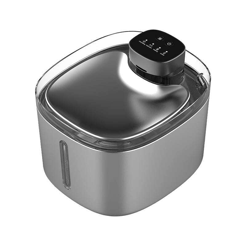 MAS-1009 Inteligentna fontanna dla zwierząt o pojemności 5 litrów ze stali nierdzewnej i dużej pojemności MAS-1009 Inteligentna fontanna dla zwierząt o pojemności 5 litrów ze stali nierdzewnej i dużej pojemności