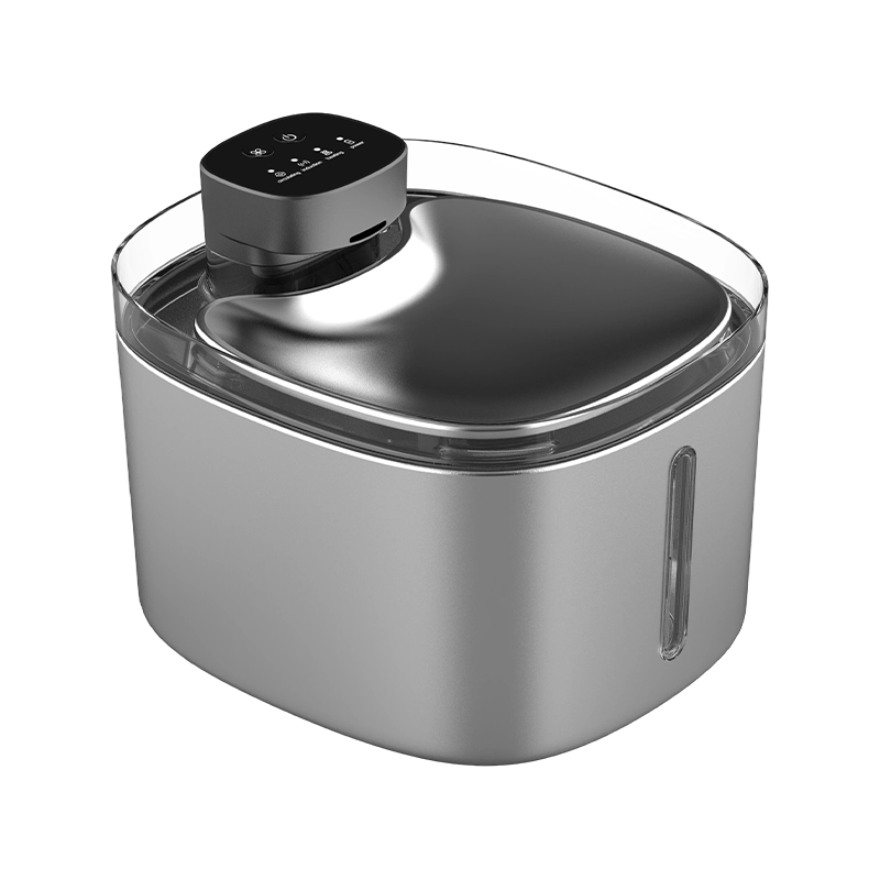 MAS-1009 Inteligentna fontanna dla zwierząt o pojemności 5 litrów ze stali nierdzewnej i dużej pojemności MAS-1009 Inteligentna fontanna dla zwierząt o pojemności 5 litrów ze stali nierdzewnej i dużej pojemności