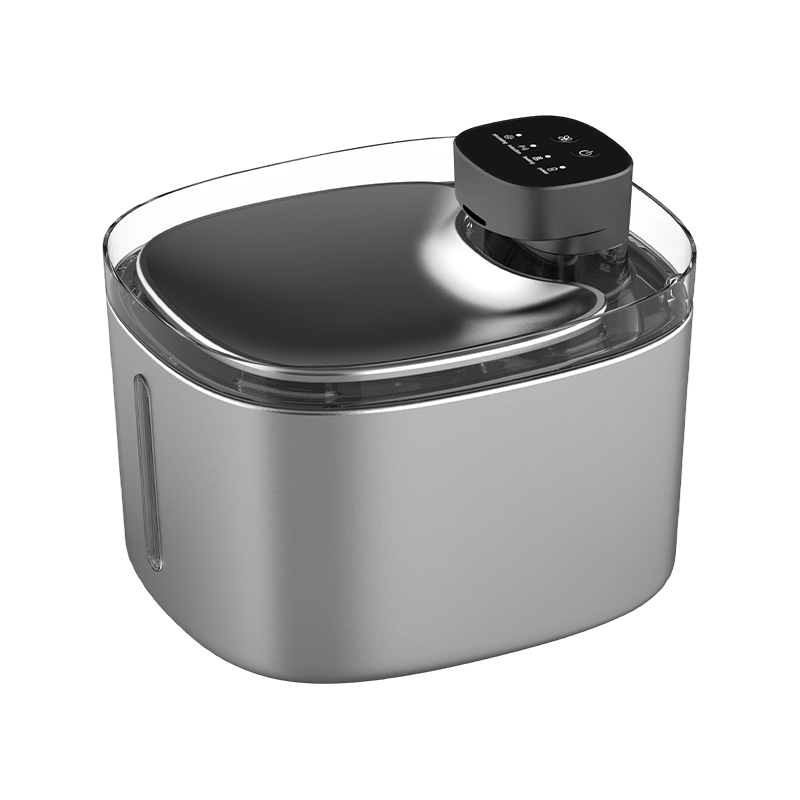 MAS-1009 Inteligentna fontanna dla zwierząt o pojemności 5 litrów ze stali nierdzewnej i dużej pojemności MAS-1009 Inteligentna fontanna dla zwierząt o pojemności 5 litrów ze stali nierdzewnej i dużej pojemności